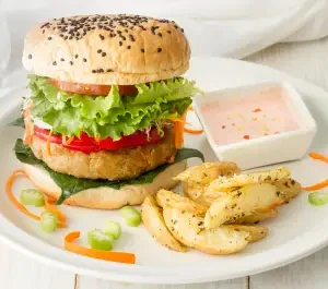 Hamburger with Beef